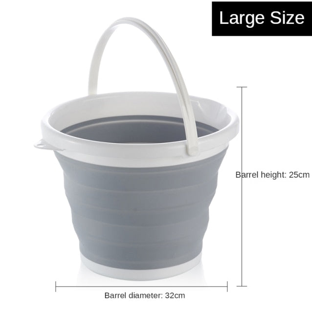 Folding Portable Plastic Bucket