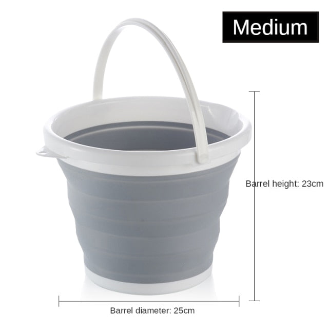 Folding Portable Plastic Bucket