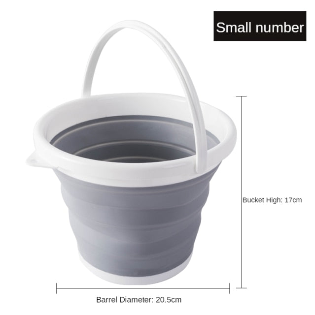 Folding Portable Plastic Bucket